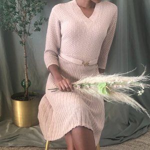 Vintage Blush Cocktail Dress